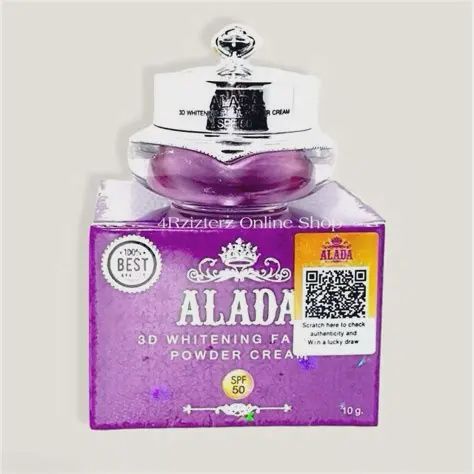 ALADA 3D WHITENING FACE POWDER CREAM SPF50 10G