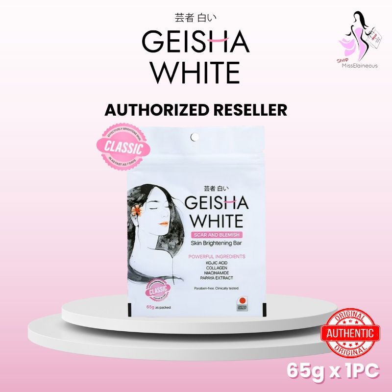 GEISHA WHITE SCAR&amp;BLEMISH SOAP 65G