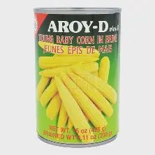 AROY-D BABY CORN (WHOLE) IN BRINE 425 G