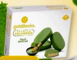 LIMITED EDITION GOLDILOCKS POLVORON PREMIUM 12X20G (ROYALE MATACHA)