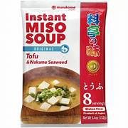INSTANT MISO SOUP TOFU &amp; WAKAME SEAWEED 152G