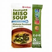 INSTANT MISO SOUP WAKAME SEAWEED &amp; GREEN ONION  152G