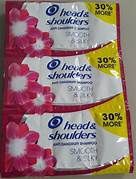 H&amp;S SMOOTH &amp; SILKY SHAMPOO 15ML*6'S