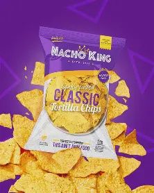 *NACHO KING HOME STLY LIGHT SALTED CLASSIC TORTILLA CHIPS 300G