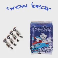 *SNOWBEAR MENTHOL BALL CANDY 50