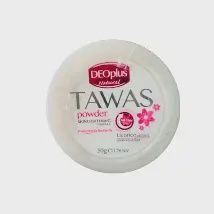 *DEOPLUS NATURAL TAWAS POWDER (PINK) 50G