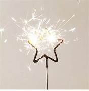 *STAR SHAPE SPARKLE CANDLE 12CANDLES/PCK