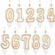 *NUMBERIC BIRTHDAY CANDLE ASSORTED