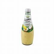 *COCO ROYAL COCONUT MILK W/ PINEAPPLE  AND NATA DE COCO 290ML