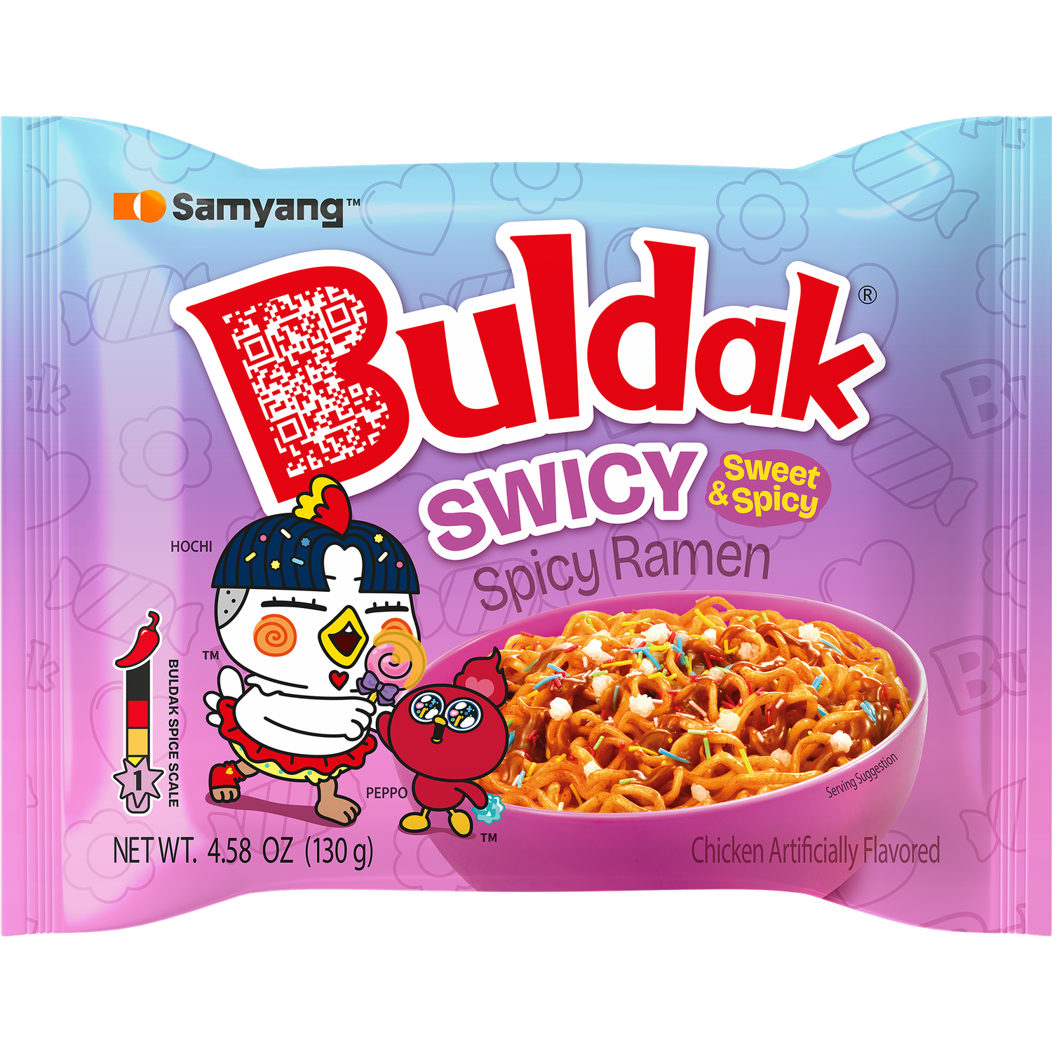 SAMYANG BULDAK SWICY RAMEN 520G*4P