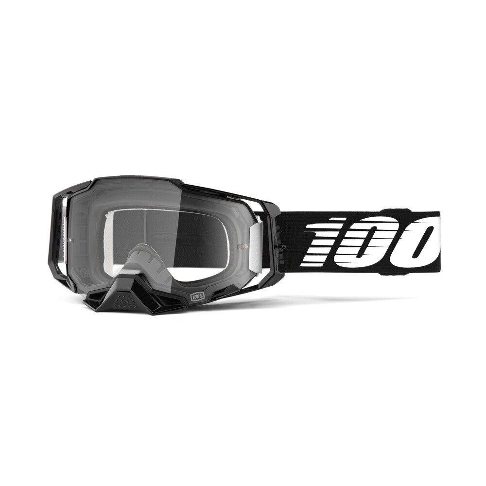 610-5008-ARMEGA GOGGLE BLACK CLEAR LENS