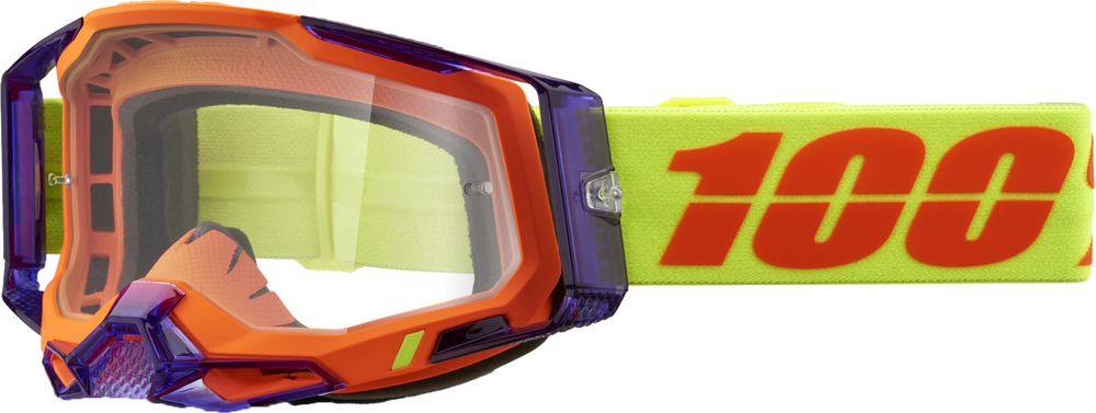 610-5044-RACECRAFT 2 GOGGLE PANAM CLEAR LENS