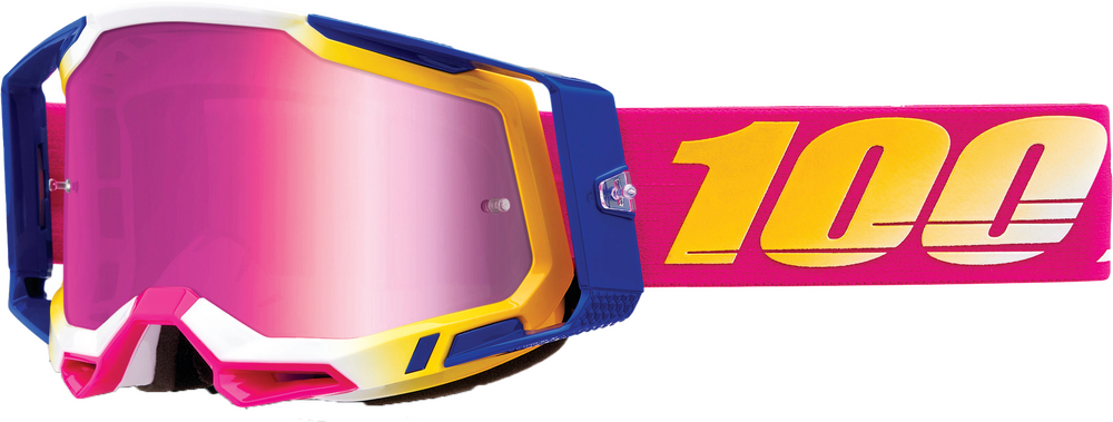 610-5051-RACECRAFT 2 GOGGLE MISSION MIRROR PINK LENS