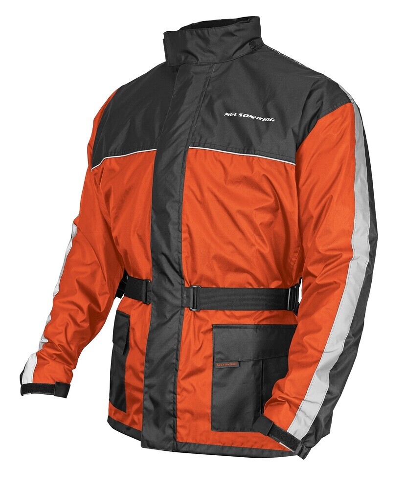 270-15123X-SOLOSTORM JACKET ORANGE/BLACK 3X