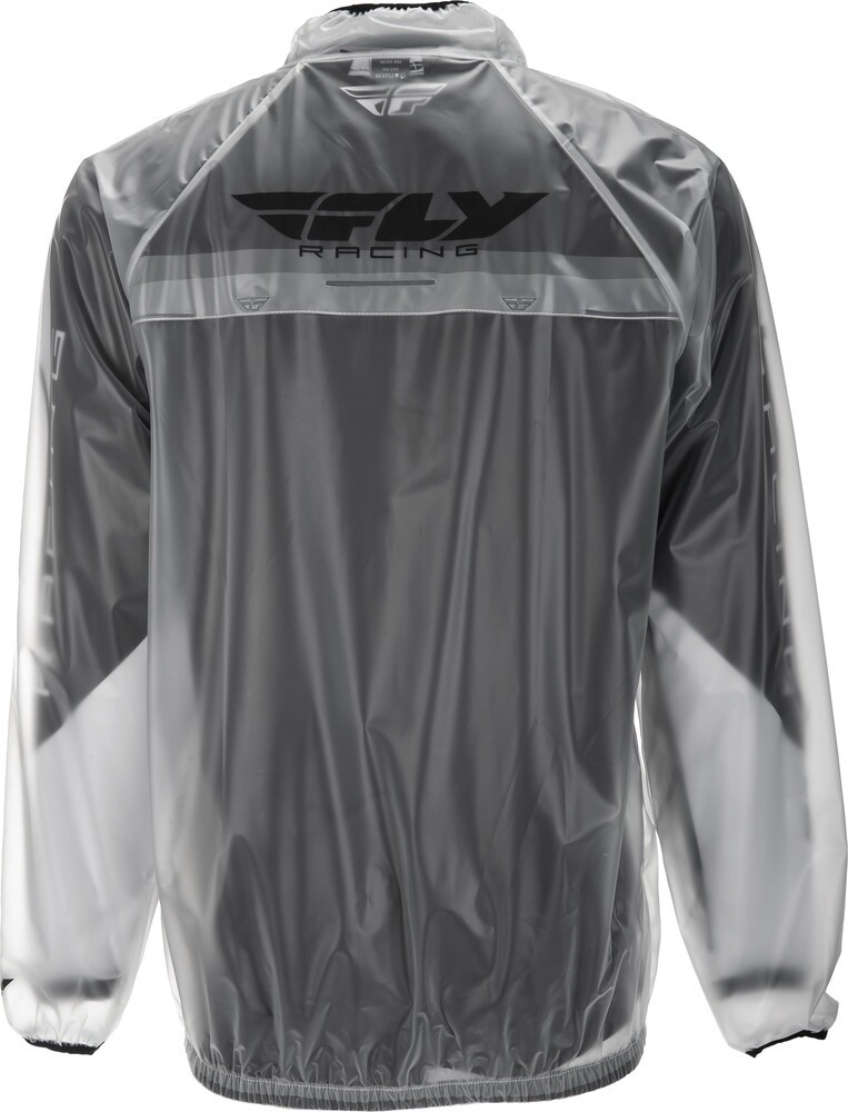 354-6110M-FLY RAIN JACKET CLEAR MD