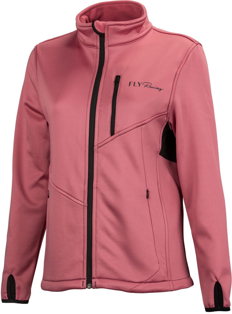 354-6342L-WOMEN&#39;S MID-LAYER JACKET PINK LG