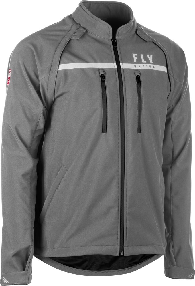 373-687L-PATROL JACKET GREY LG