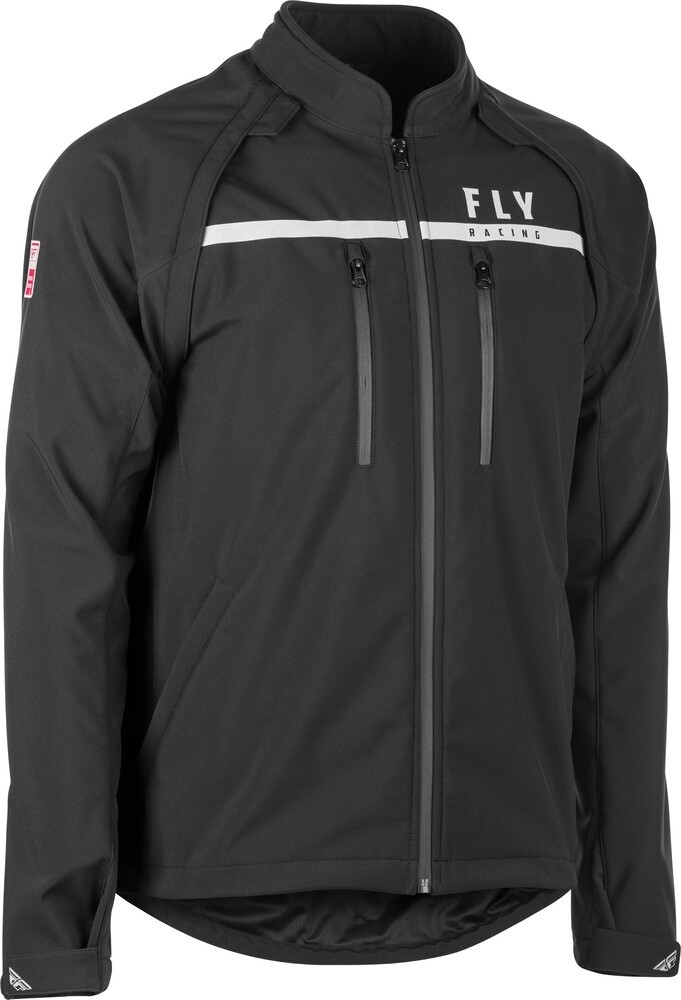 373-680M-PATROL JACKET BLACK MD