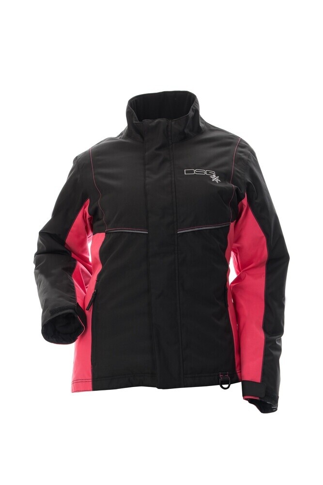 462-45421M-TRAIL JACKET BLACK/WATERMELON MD