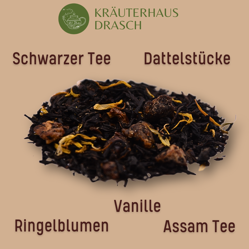 Bio Schwarztee Vanille