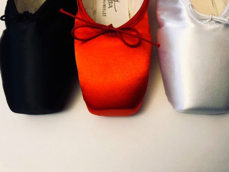 Spitzenschuh Weiß