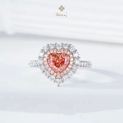 PETCHPLOY’s 1.01 CT Fancy Pink Diamond, Diamond Ring