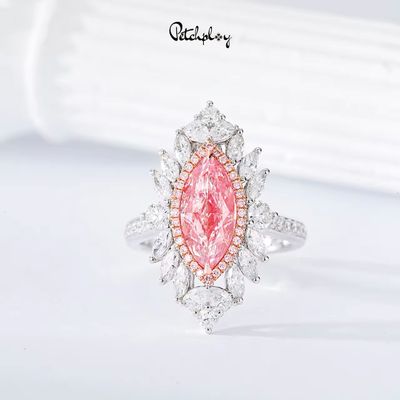 PETCHPLOY’s 2.2 CT Fancy Pink Diamond, Diamond Ring and Pendant