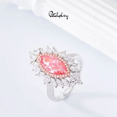 PETCHPLOY’s 2.2 CT Fancy Pink Diamond, Diamond Ring and Pendant