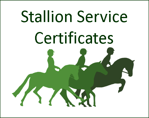 Stallion Service Certificates