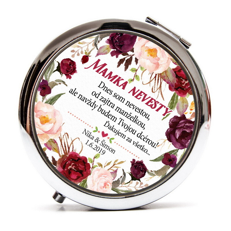 Mamka nevesty - Marsala kvety