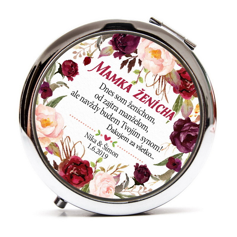 Mamka ženícha - Marsala kvety