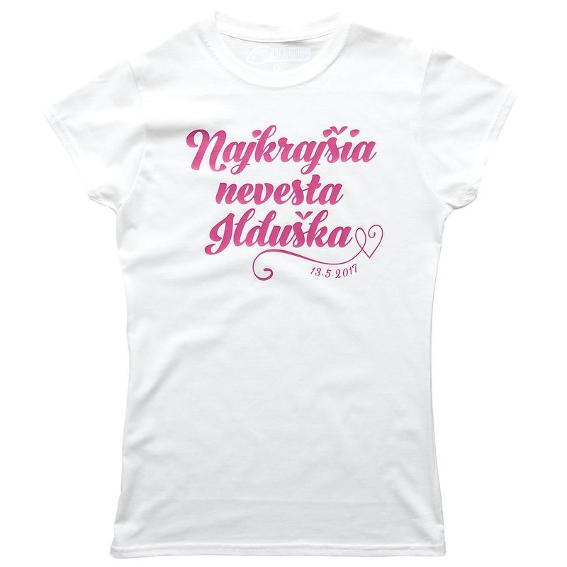 Najkrajšia nevesta s menom