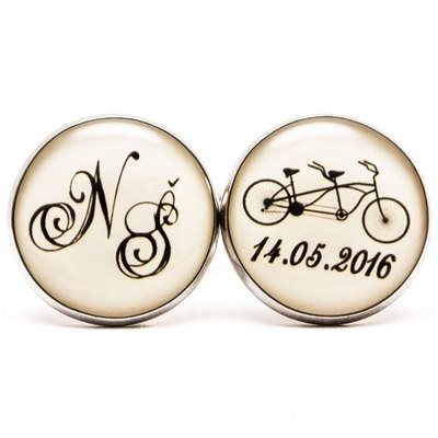 Dvojbicykel s monogramom