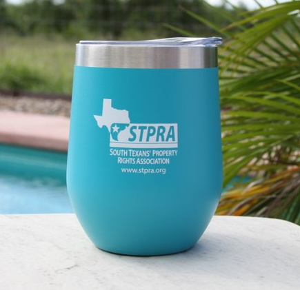 12 oz Teal Stemless Wine Glass