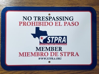 STPRA No Trespassing (Eng/Span)