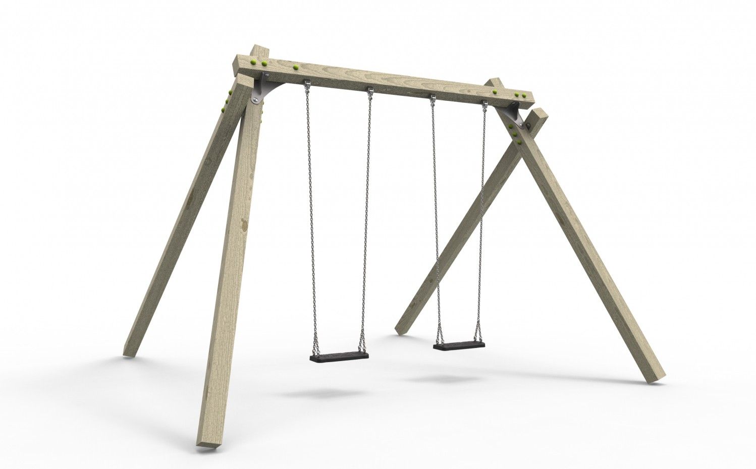 Speeltoestel openbaar Ridge 2 zitjes Q-Line