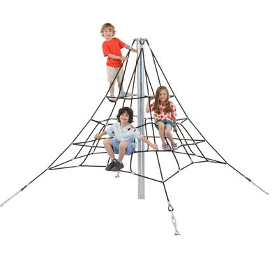Piramidenet in gewapend touw 2 meter