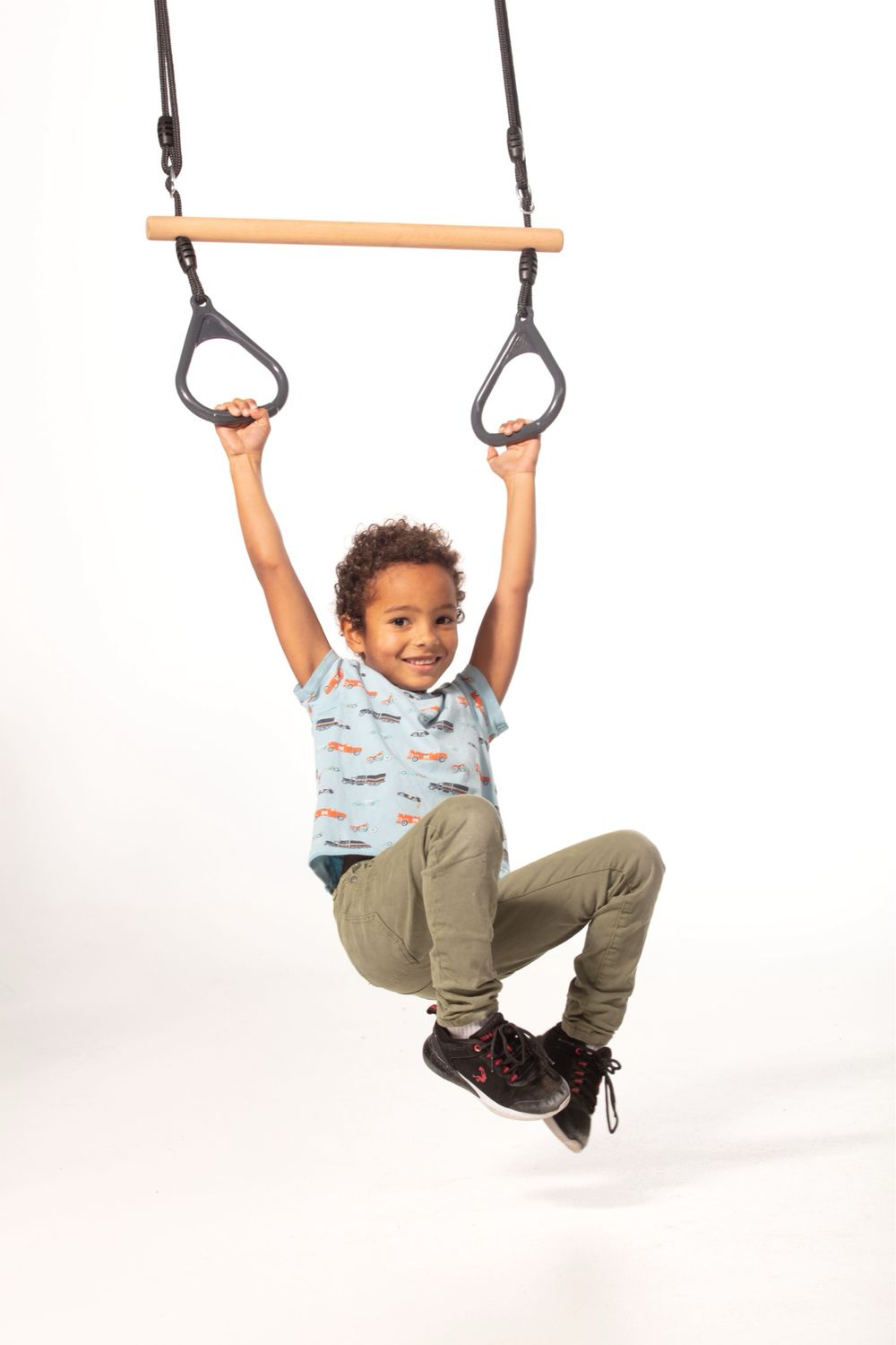 Trapeze met ringen