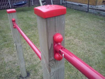 Duo Duikelrek Rood 90 cm