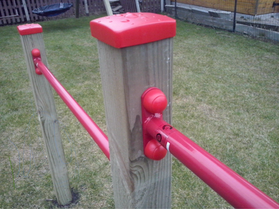 Duo Duikelrek Rood 125 cm