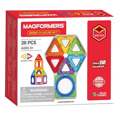 Magformers Basisset Plus, 26 delig