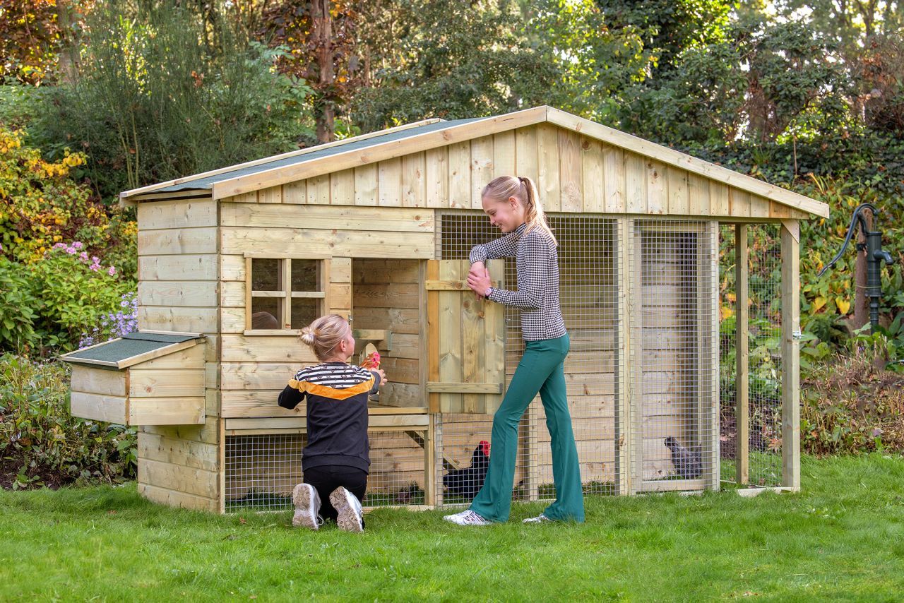 Dierenverblijf Kippenren Kippenhok Bielefielder