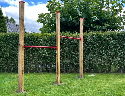Duo Duikelrek Rood 90 cm