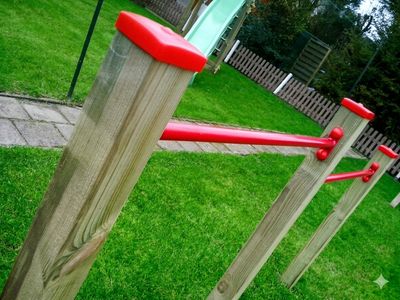 Duo Duikelrek Rood 125 cm