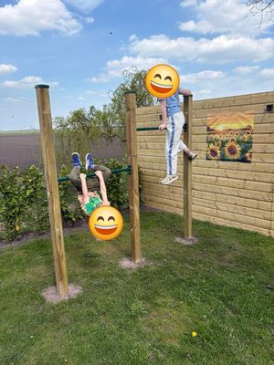 Duo Duikelrek donkergroen 90 cm