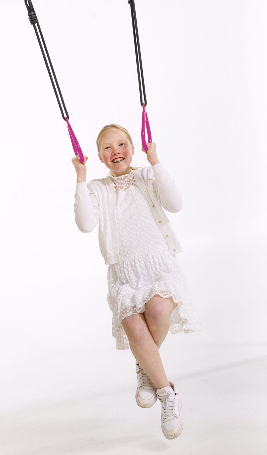 Kunststof Turnringen roze