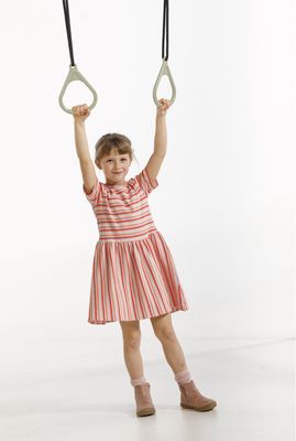 Kunststof Turnringen pastelgroen