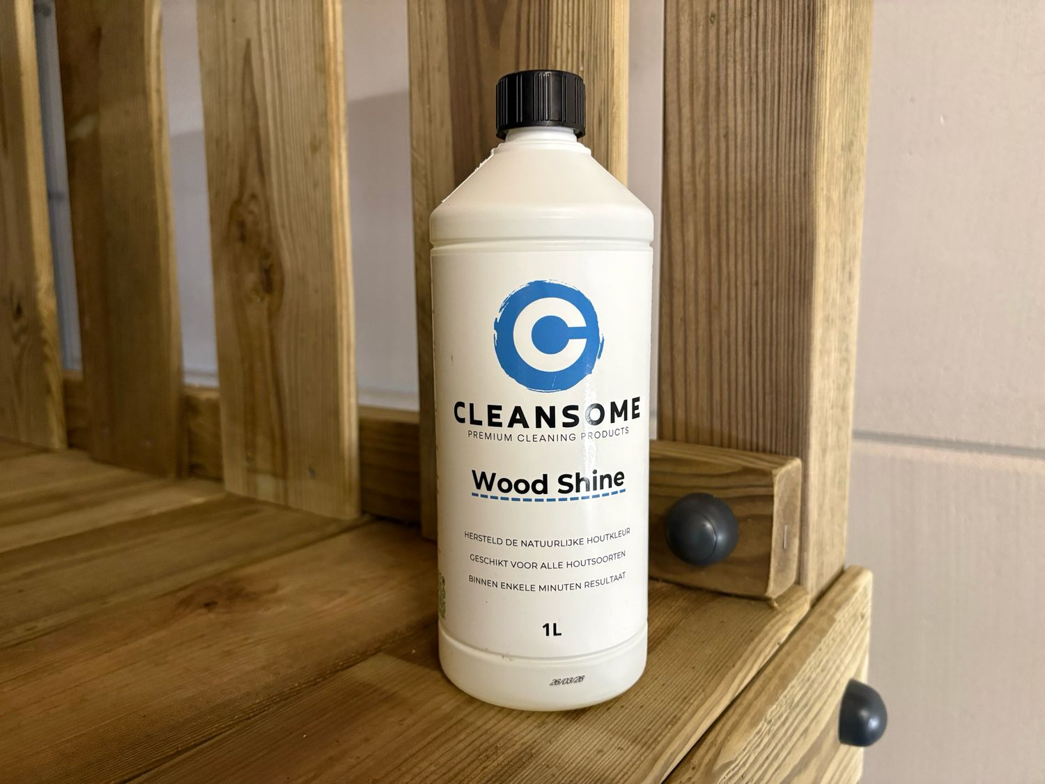 Cleansome Wood Shine 1 liter – professionele houtontgrijzer voor vergrijsd en vervuild hout