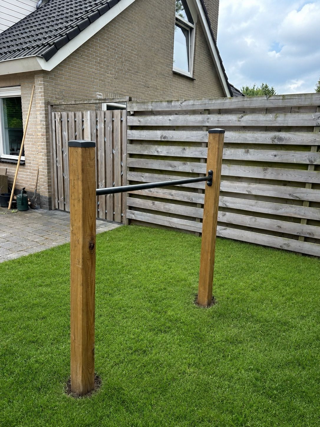 Duikelrek antraciet 125 cm