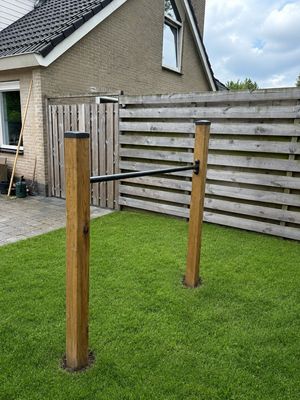 Duikelrek antraciet 125 cm